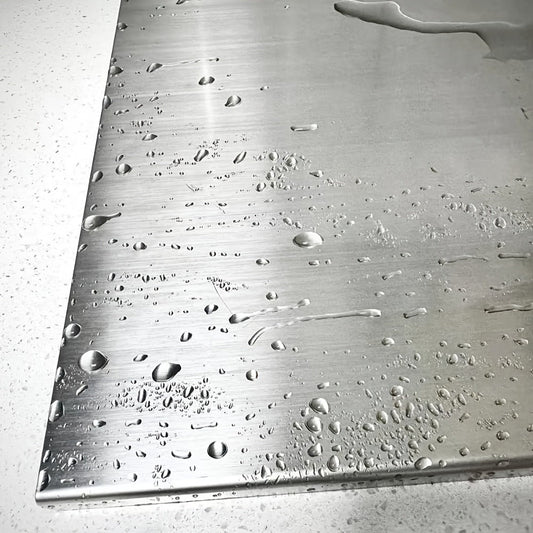 Stainless Steel Cutting Board Extra Large 27.5"×19.7" Double-Sided 304 Steel Board for Home & Commercial Kitchen - Countertop Protector Breadboard Easy Clean Durable