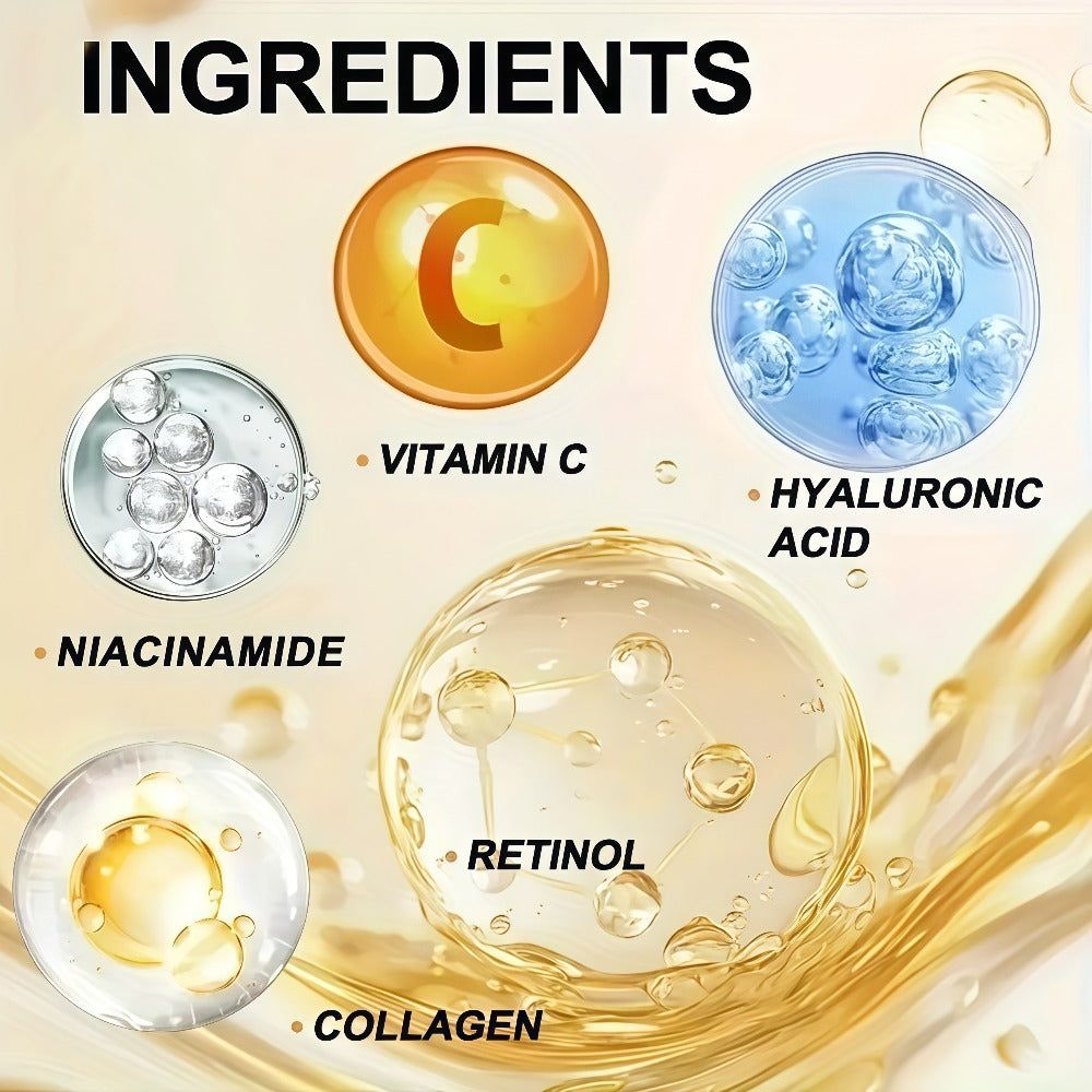 Face Cream 7-in-1 Collagen and Hyaluronic Acid Formula with Lightweight, Fast-Absorbing Texture