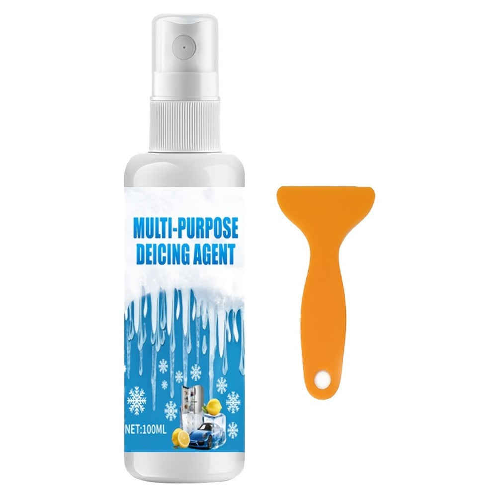 Refrigerator & Freezer De-Icer Spray – Fast Ice Melting & Anti-Freeze Solution for Household Fridges, RV Refrigerators & Freezer Coils, Multi-Purpose De-Icing Agent