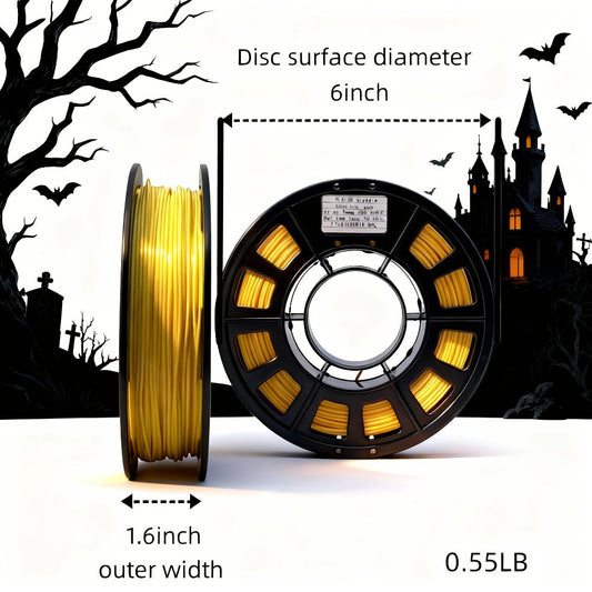 3D Printer Filament PLA 1.75mm 250g Finish Mix with Silk, Transparent and Solid Color Options
