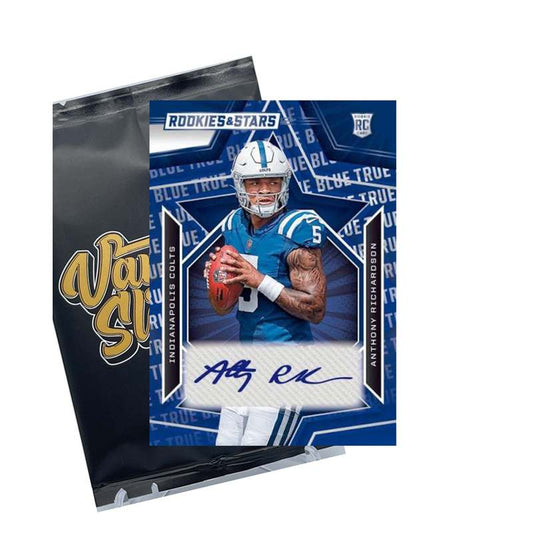 NFL Football Mystery Hit Pack – 3 Sleeved Panini Cards | Rookies, Stars, Inserts & Parallels | Collector Gift for Football Fans, Kids & Hobbyists