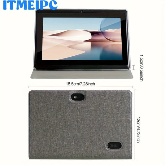 Android Tablet 7-Inch with Android 14, 4GB Total RAM, 32GB Internal Storage, WiFi 6 and 3500mAh Battery