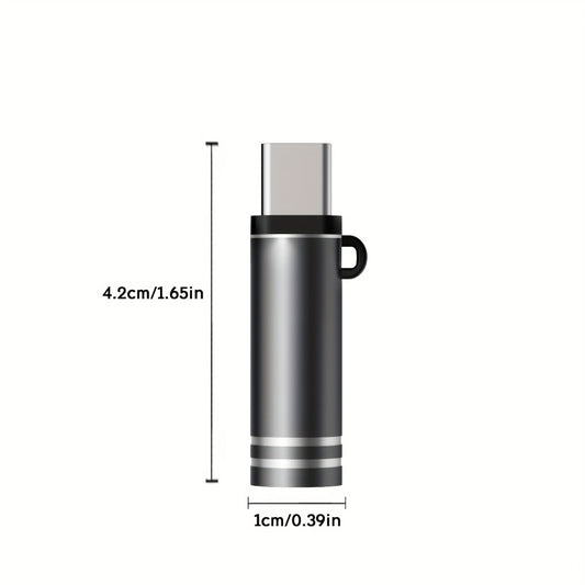 USB Type-C Electric Lighter – Aluminum Alloy Flameless Rechargeable Lighter, No Battery, Windproof – Ideal for Daily Use, Travel & Carry-On Airplane Safe