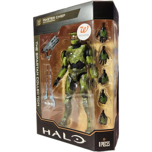 HALO Master Chief Action Figure Spartan Collection – Energy Sword & Disrupter Accessories, Collectible Gamer Gift for Boys Teens Adults Xbox Fans Birthday Christmas Holiday