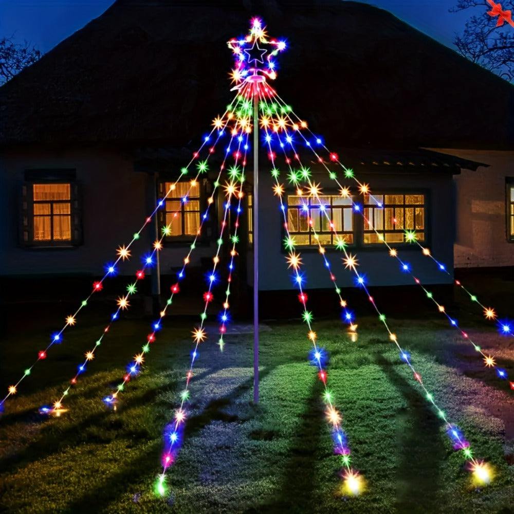 Waterfall Fairy Lights USB Powered 8 Modes for an Everyday Personal Care Routine, with the Listed Configuration