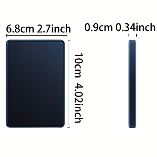 MagSafe Compatible Magnetic Power Bank 5000mAh Ultra Slim 20W Fast Charging – Portable Charger for iPhone 17 16 15 14 13 12 | Snap-On Wireless Battery Pack | Blue Purple Pink Grey Silver