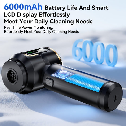 25000PA Handheld Cordless Car Vacuum Cleaner 9-in-1 Rechargeable Brushless Motor Washable Filter Low Noise with Multiple Attachments for Car Home Pet Office Purple Black