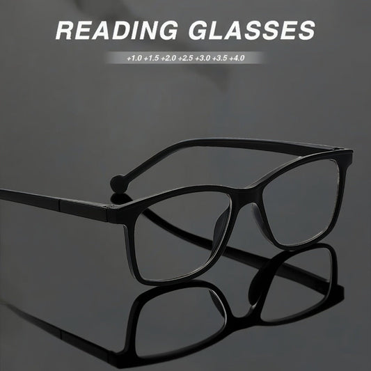 Reading Glasses – Twelve-Pair Blue-Light Reader Bulk Set with Anti-Glare Lens Feature for Home and Office
