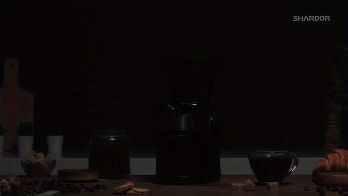 Burr Coffee Grinder Electric, Coffee Bean Grinder with 40-Second Digital Timer, 25 Precise Grind Settings