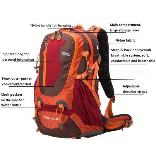 Backpack for Women – 35L, Lightweight, Large Capacity, for Travel – detail view 6