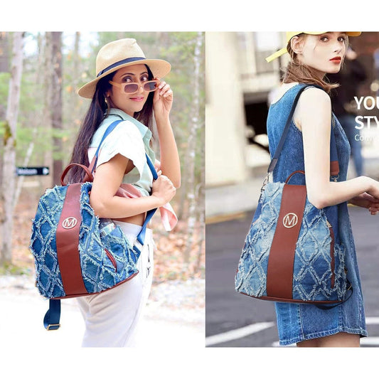 Backpack for Women – Vegan Leather, Anti-Theft, Convertible, Multi-Pocket – alternate view