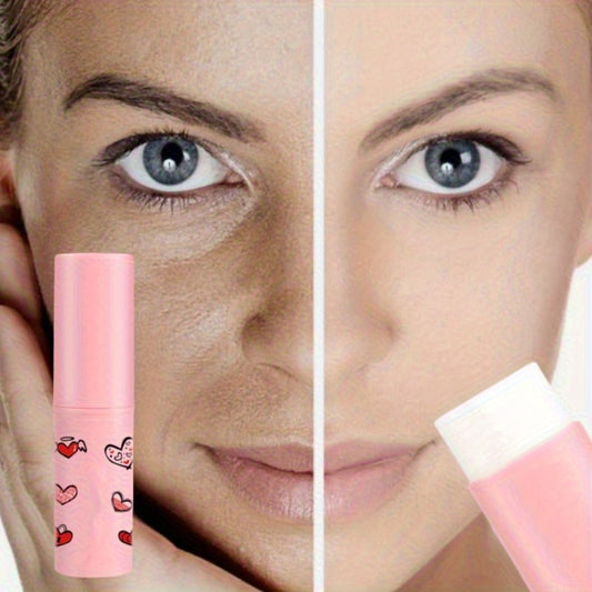 Matte Foundation Stick 2pcs Full Coverage Pore Minimizing — Long-Lasting Oil Control Korean Cosmetic Formula, Natural Concealer Moisturizing Base Makeup for Oily Combination Skin Women