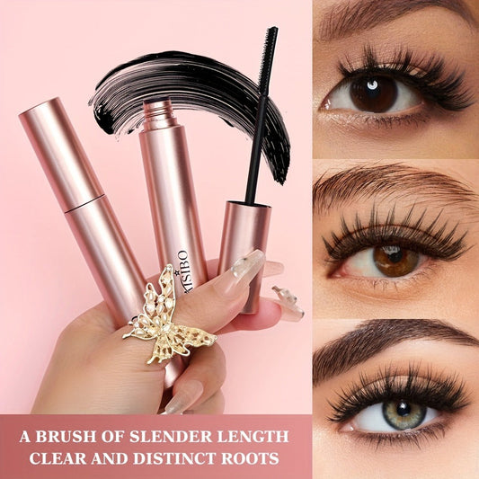 Waterproof Mascara 2-Pack Volumizing Lengthening Curling Long-Lasting Smudge-Proof Precision Brush – Lash Extender for Bold Defined Dramatic Lashes Eye Makeup Set for Women All Lash Types
