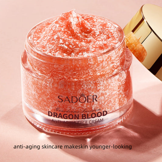 Face Cream Tinted Dragon Blood Extract Formula, 2-Piece 100g Set with Ceramide and Glycerin