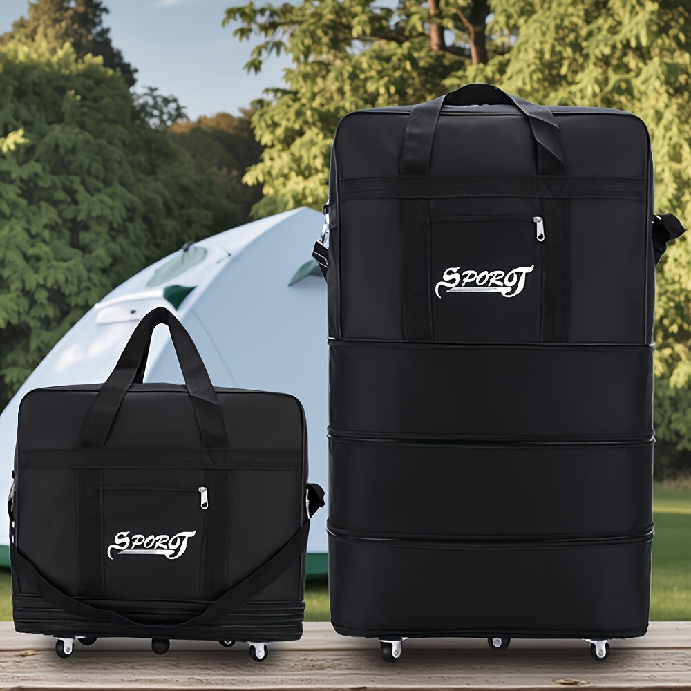 Carry On Luggage – 42 Inch, Expandable, Waterproof, Foldable – detail view 11