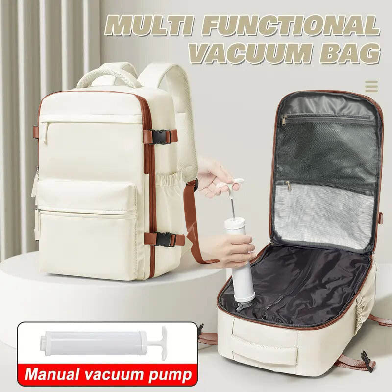 Carry On Luggage – for Travel, Vacuum Compression Air Pump Carry – detail view 19