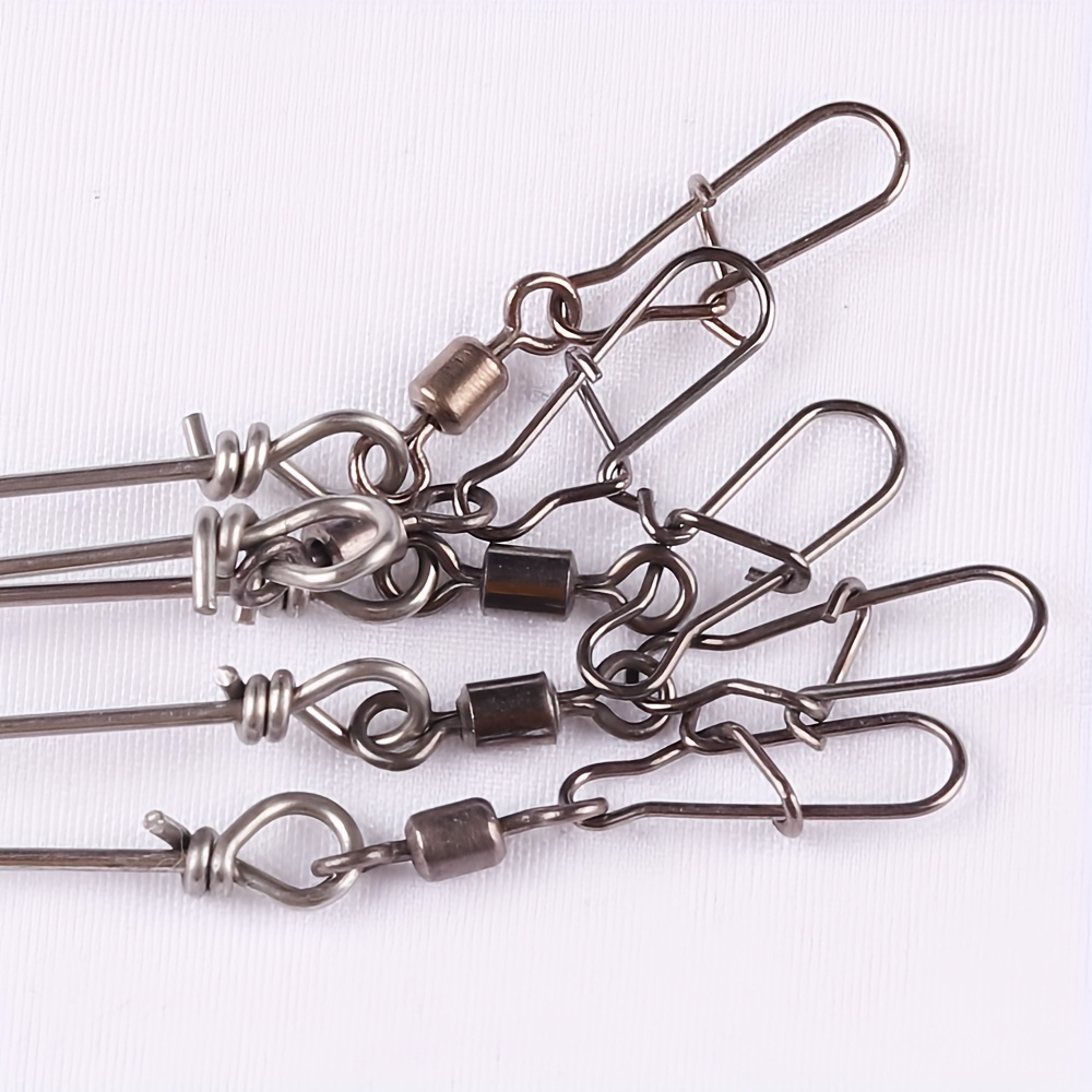 Fishing Lure Set 7-Piece Five-Arm Umbrella Rigs with Spinner Blades, Reinforcing Pins and Mixed Head Colors