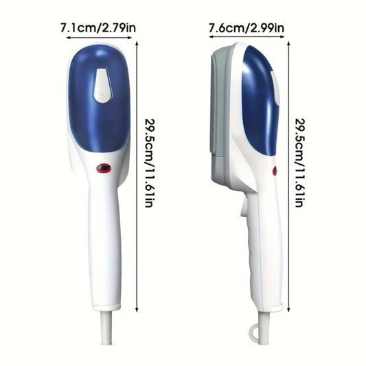 Handheld Steam Iron Garment Steamer – 25-Second Fast Heat-Up, Portable Wrinkle Remover for Clothes, Horizontal & Vertical Steam, Dry & Steam Ironing, Perfect for Home Office & Travel
