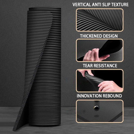 Extra Thick Yoga Mat 20mm – Extra Long 79 x 35 Inch Non-Slip Exercise Mat for Men, High-Density Cushioning for Pilates, Fitness, Stretching & Home Gym Workouts