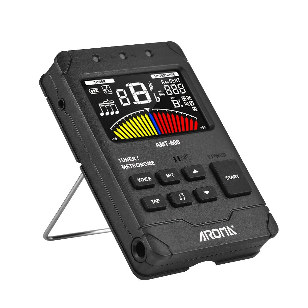 Chromatic Instrument Tuner, USB-C, Rechargeable, 3-In-1 for Guitar and Bass Tuning detail image - detail view 10