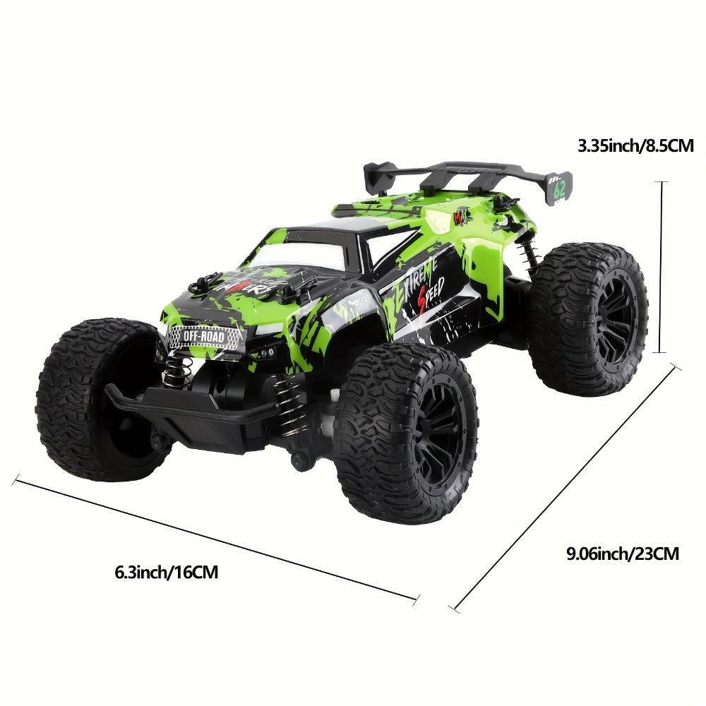 Remote Control Car, 4WD Climbing and Drift Truck with Full-Proportional Control, Mixed Color Body and Large Tires