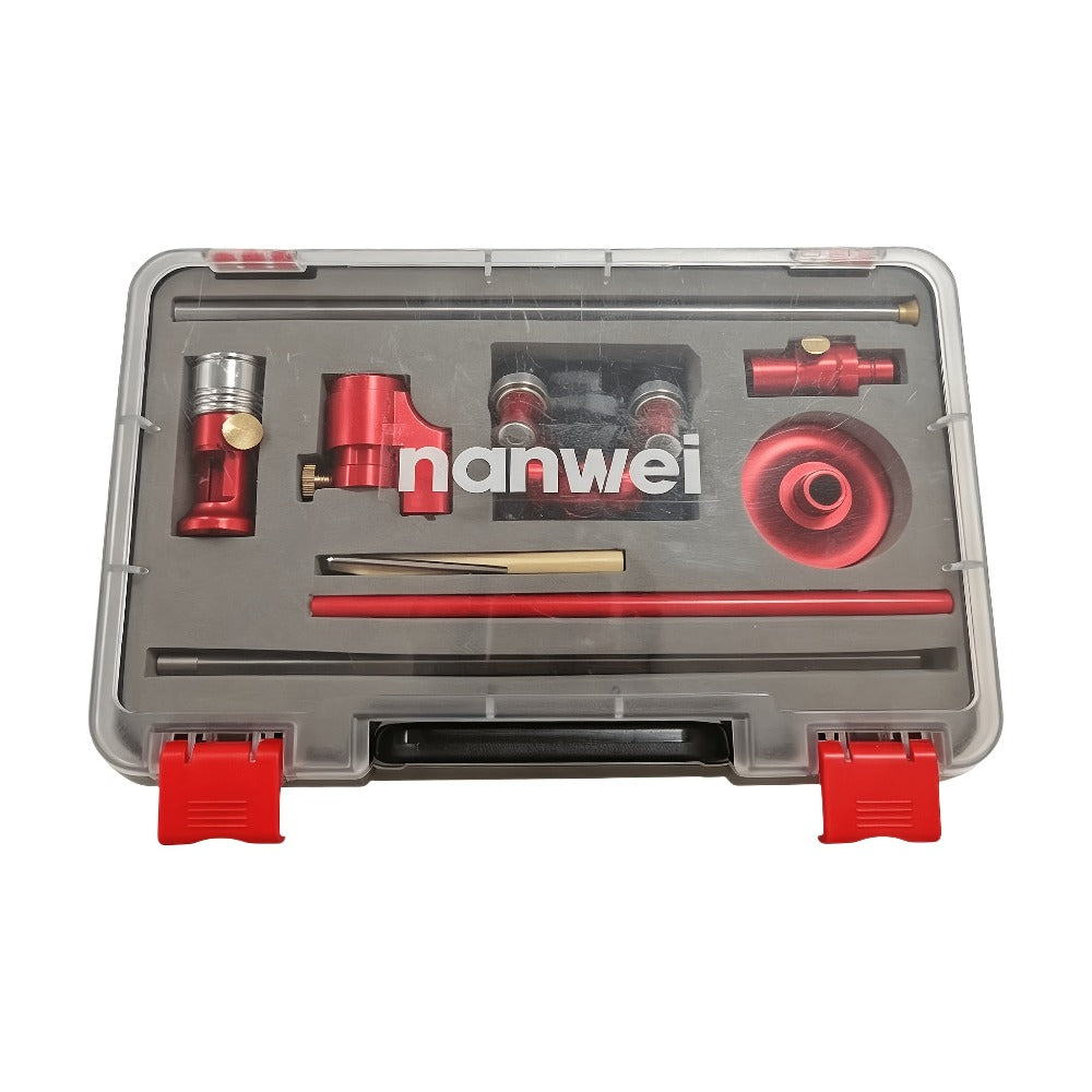 Three-in-One Woodworking Marking Tool Kit with Straight, Parallel, Arc and Height Layout Attachments