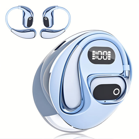 OWS AI Language Translator Earbuds Open Ear, 156 Languages & Accents Real-Time 3-in-1 Translation, Bluetooth 5.1 - Translation Device for Travel, Business & Learning