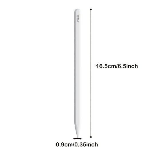iPad Stylus Pencil 2nd Generation Magnetic Wireless Charging Palm Rejection Tilt Sensitivity Compatible with iPad Pro 11 12.9 2018-2024 iPad Air 3-6 iPad Mini 5-7 iPad 6th-10th Gen Includes 3 Tips – White