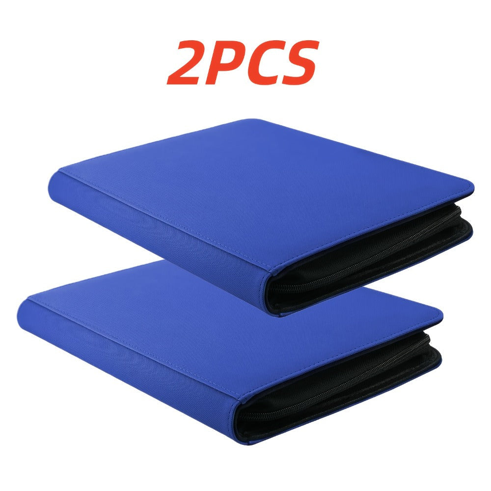 Two-Pack Black Top-Loader Binder Set with 9-Pocket Pages, 41 × 35 × 5 cm Size and 576-Card Capacity Label