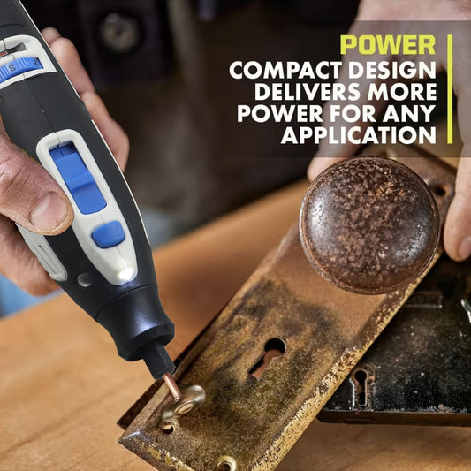 Power Tools NEWONE 12V Cordless Rotary Tool Kit with 2.0Ah Battery, Six Speeds and 48 Piece Accessories