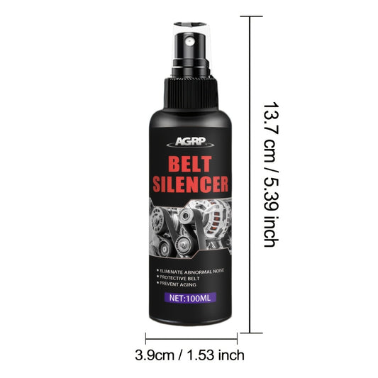 Engine Belt Conditioner 100ml - Noise Reduction, Wear Resistance & Elasticity Restorer, Anti-Aging Durable Coating for Drive Belts, Serpentine & Transmission Belts