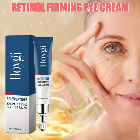 Eye Cream 3-Pack with Caffeine – Instant Firming & Brightening Eye Gel for Dark Circles Puffiness & Under Eye Bags, Intensely Moisturizing Under Eye Treatment for All Skin Types Women & Men