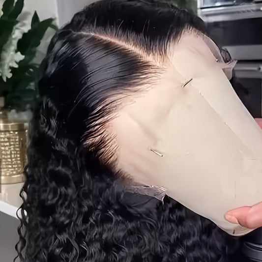 Synthetic Wig 13x4 Lace Front Loose Curly Wave, Glueless in 24- or 32-Inch Lengths for Parties