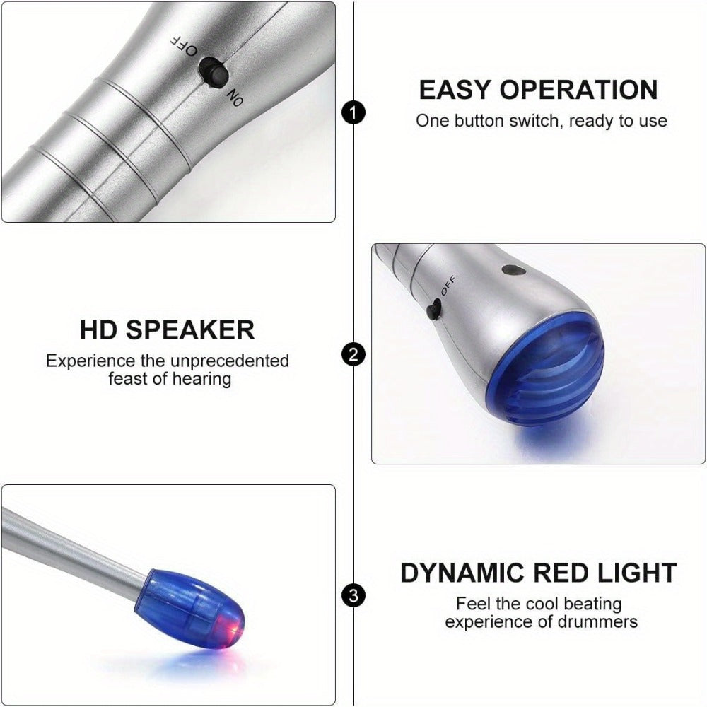 Electronic Air Drumsticks with Sound, LED Tips and Volume Control detail image - detail view 11
