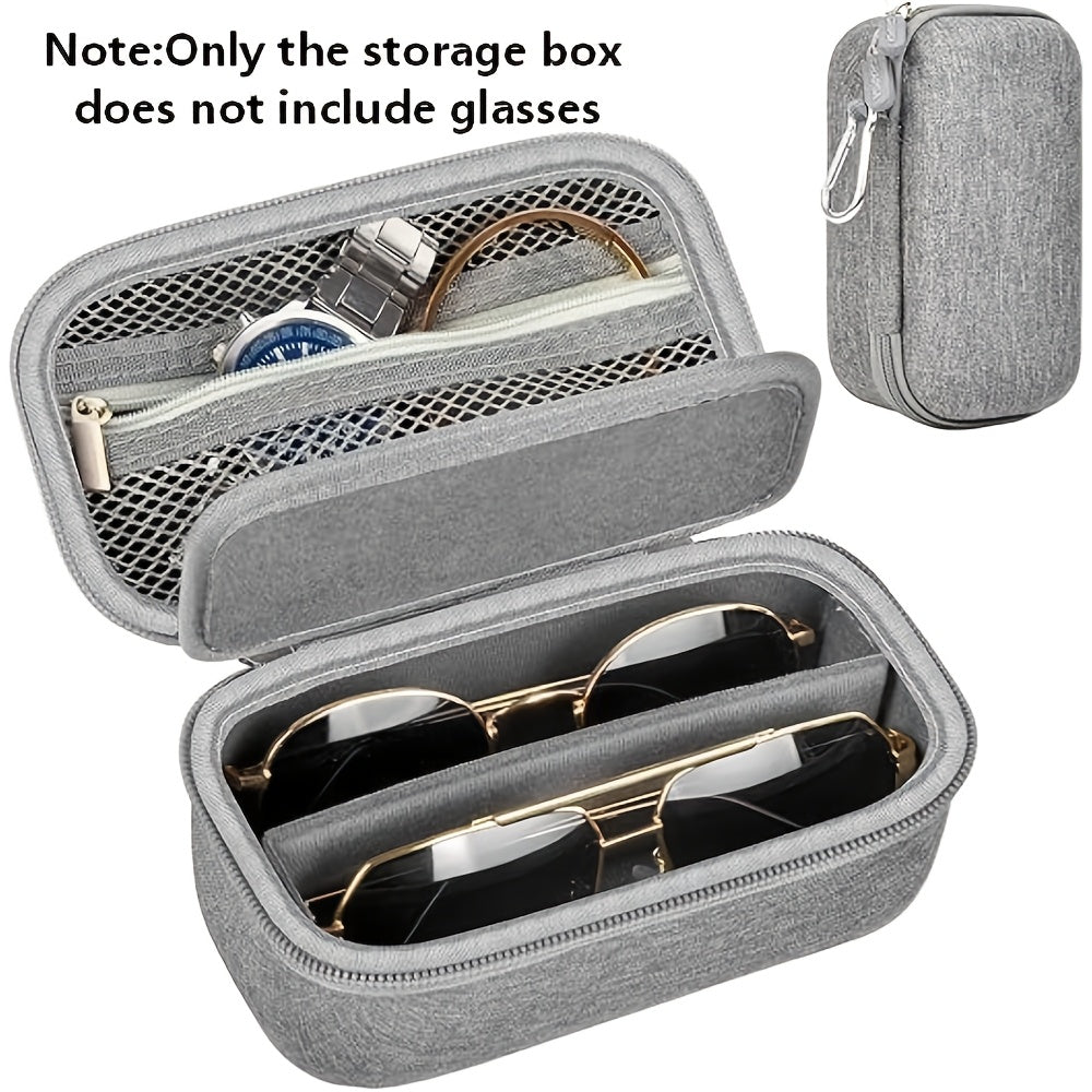 Eyewear Accessories - Sunglasses Organizer Case Travel Storage Bag Multi-Slot for Men Women - product detail view 50