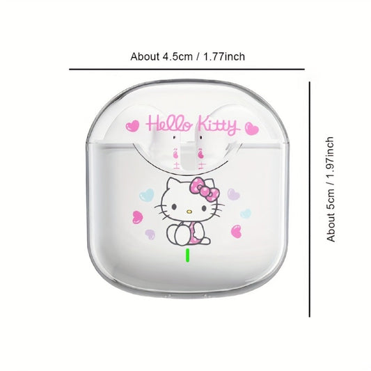 Kuromi My Melody Pompompurin Wireless Earbuds Authorized – 5 Cute Sanrio Character Styles Bluetooth Headphones for Daily Exercise Calls Learning – Holiday Birthday Gift for Girls Teens Women