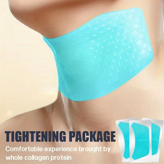 Bio-Collagen & Retinol Neck Firming Patches 10pcs – Hydrating Gel Neck Mask for Tightening, Smoothing & Anti-Sagging, Hypoallergenic for All Skin Types