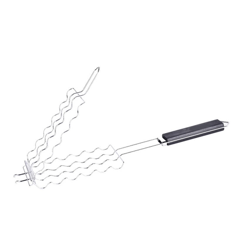 BBQ Sausage Grilling Basket – Metal Mesh Grill Basket