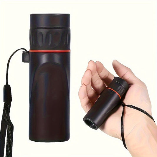10X25 Monocular Telescope with Ergonomic Rubber Grip | Lightweight Fixed Focus 10X Zoom 25mm Lens for Hiking, Camping, Birdwatching, Hunting & Outdoor Sports