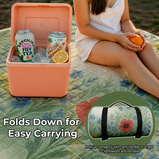 Picnic Blanket Extra Large | Waterproof Foldable Beach Camping Mat
