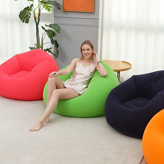 Foldable Inflatable Chair with Tool-Free Assembly for Living Room detail image
