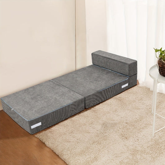 Folding Mattress with Memory Foam for Bedroom Comfort and Support detail image