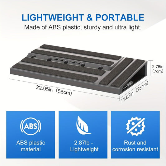 Guitar Pedalboard, Portable, Pedal for Organizing And Carrying Guitar Effects Pedals detail image