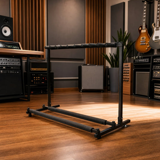 Guitar Stand, Foldable, 2.75 inches, Versatile, Rack for Holding And Displaying Guitars detail image