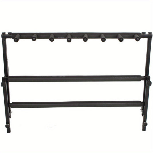 Guitar Stand, Foldable, Heavy-Duty, Rack, Style for Holding And Displaying Guitars detail image