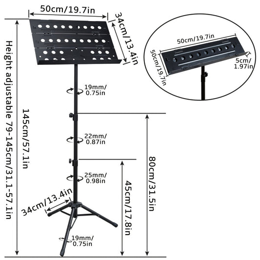 Guitar Stand, Portable, Foldable, Adjustable, Folding, Music for Holding And Displaying detail image