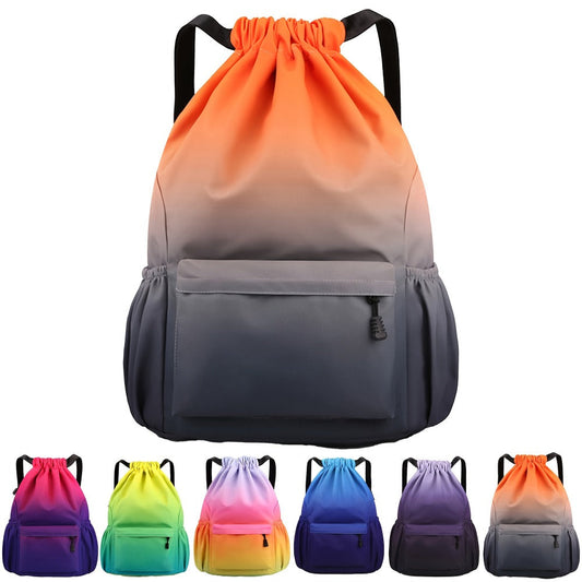 Gym Duffel Bag – for Work, Dry Wet Separation Sports Gradient – detail view 3
