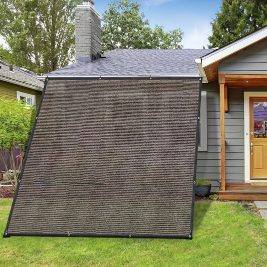 HDPE Outdoor Patio Roller Shade with UV Protection and Tool-Free Assembly detail image