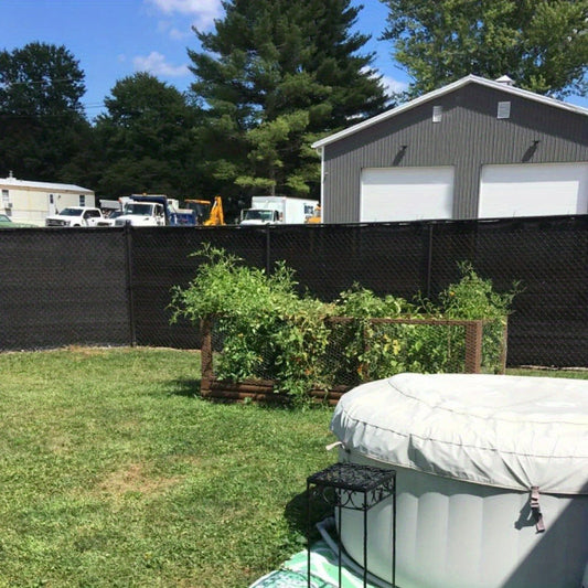HDPE Privacy Fence Screen with Added Privacy and UV Protection for Patio detail image
