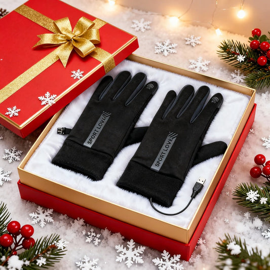 Heated Gloves - Electric USB Constant Temperature Intelligent Control 5-Finger Touchscreen - product detail view 2